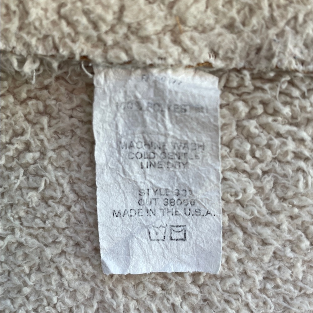 CAbi Faux Suede/Shearling Jacket Medium - Picture 8 of 8